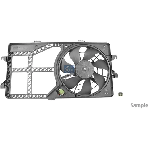 Koleso ventilátora chladenia motora DT Spare Parts 13.42005