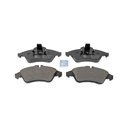 Sada brzdových platničiek kotúčovej brzdy DT Spare Parts 4.91903