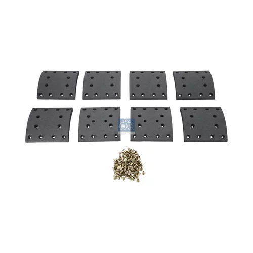 Sada brzd. oblož., Bubn. brzda DT Spare Parts 7.92429