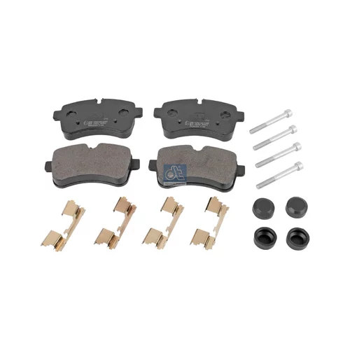 Sada brzdových platničiek kotúčovej brzdy DT Spare Parts 7.92618