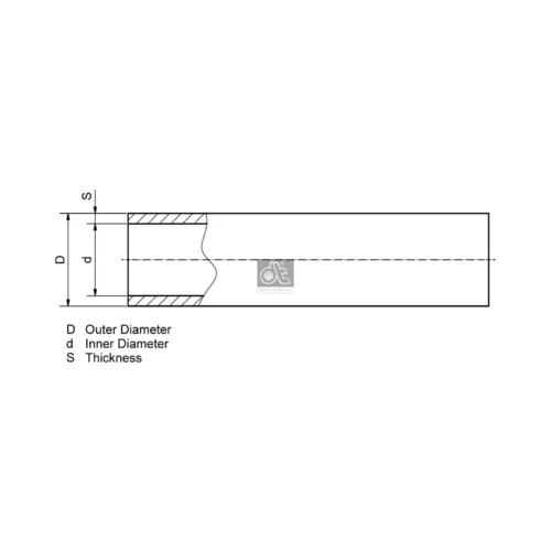 Potrubie 9.86012 (DT Spare Parts) - obr. 1