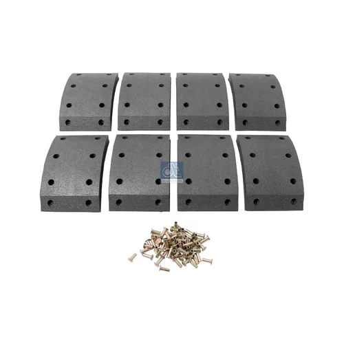 Sada brzd. oblož., Bubn. brzda DT Spare Parts 1.35051