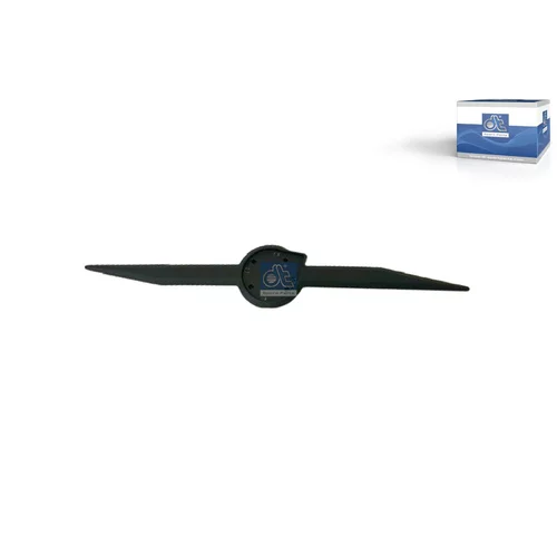 Ozdobná/ochranná lišta predného spojleru DT Spare Parts 2.00436