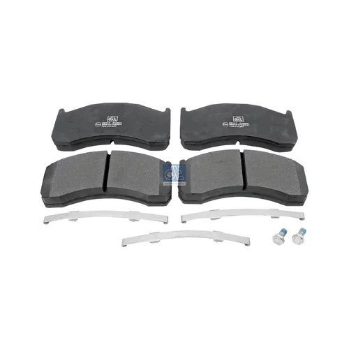 Sada brzdových platničiek kotúčovej brzdy DT Spare Parts 2.94074