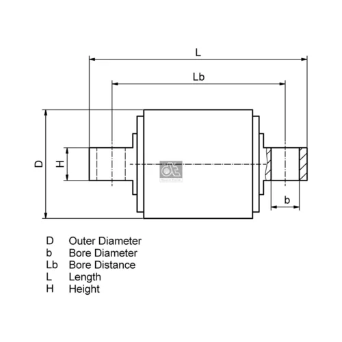 Sada na opravu riadenia 3.96600 (DT Spare Parts) - obr. 1
