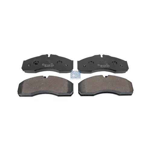 Sada brzdových platničiek kotúčovej brzdy DT Spare Parts 4.91907