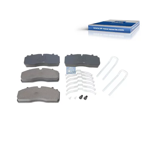 Sada brzdových platničiek kotúčovej brzdy DT Spare Parts 6.95126
