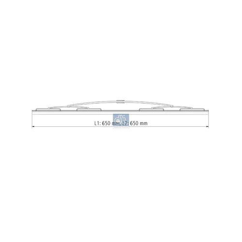 Stieracia lišta DT Spare Parts 7.97200