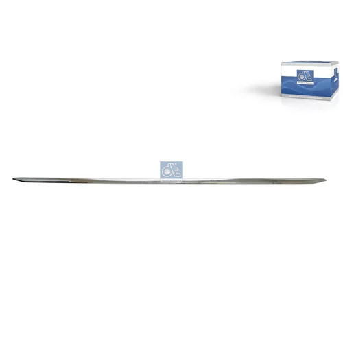 Ozdobná/ochranná lišta predného spojleru DT Spare Parts 2.00396