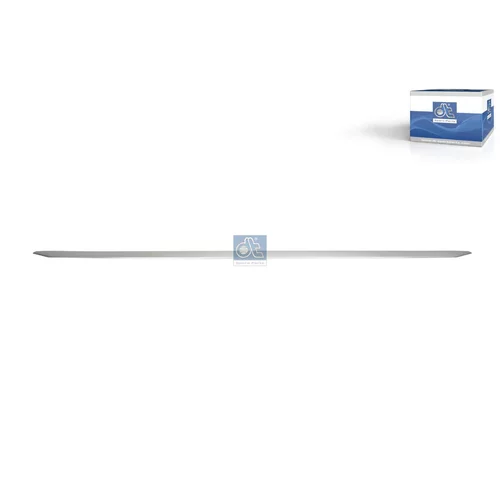 Ozdobná/ochranná lišta predného spojleru DT Spare Parts 2.00399