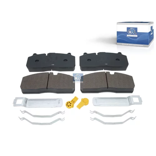 Sada brzdových platničiek kotúčovej brzdy DT Spare Parts 10.34128