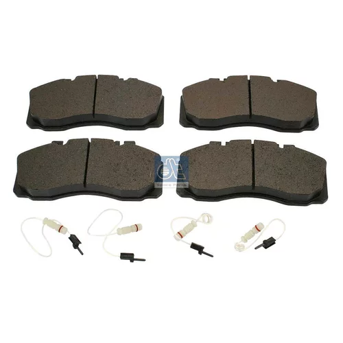 Sada brzdových platničiek kotúčovej brzdy DT Spare Parts 4.90931