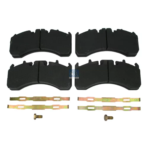 Sada brzdových platničiek kotúčovej brzdy DT Spare Parts 2.94097
