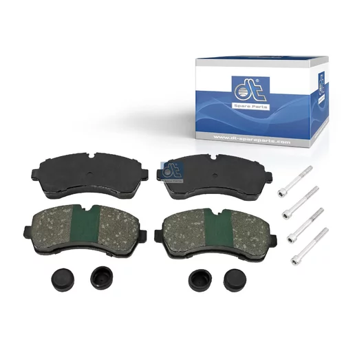 Sada brzdových platničiek kotúčovej brzdy DT Spare Parts 4.90939