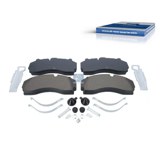 Sada brzdových platničiek kotúčovej brzdy 1.35033 (DT Spare Parts)