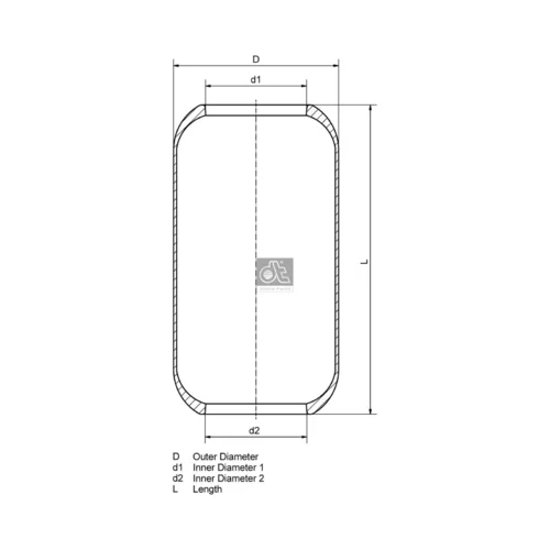 Mech pneumatického pruženia 2.61021 (DT Spare Parts) - obr. 4