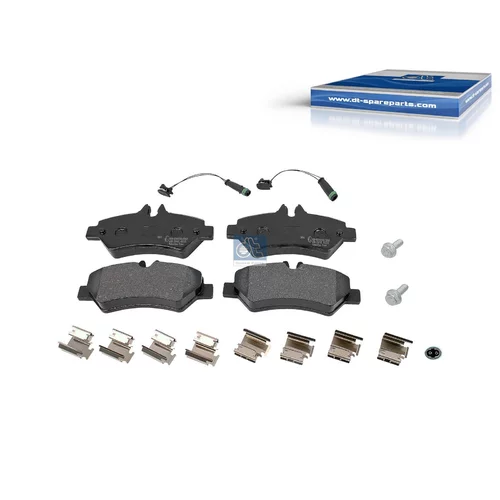 Sada brzdových platničiek kotúčovej brzdy DT Spare Parts 4.91900