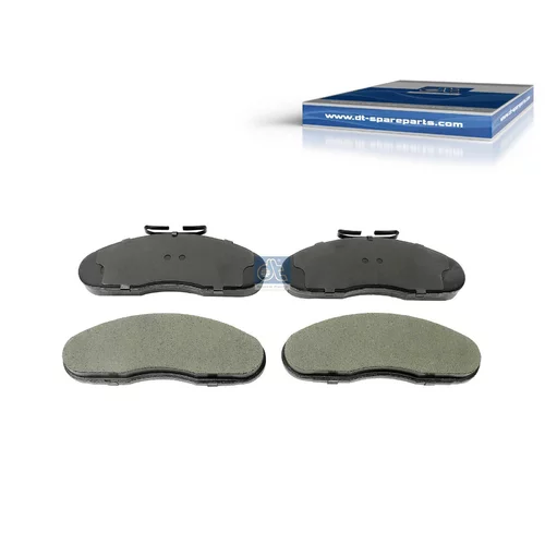 Sada brzdových platničiek kotúčovej brzdy DT Spare Parts 6.95117