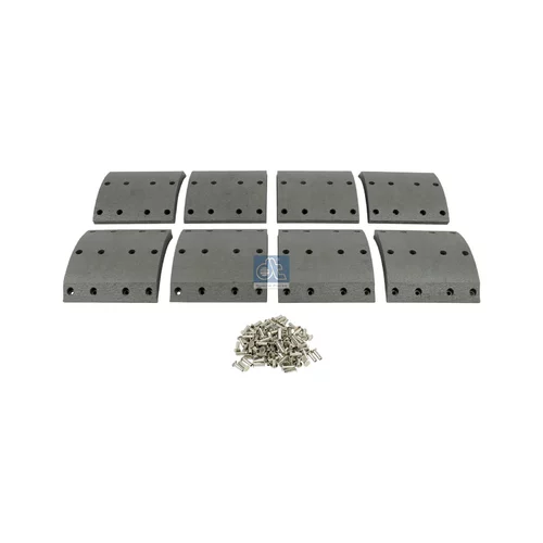 Sada brzd. oblož., Bubn. brzda DT Spare Parts 1.35003