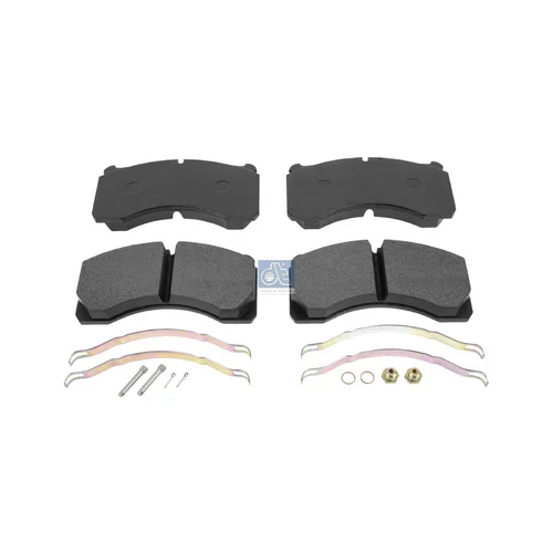 Sada brzdových platničiek kotúčovej brzdy DT Spare Parts 10.24125