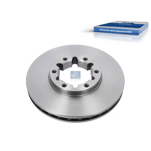 Brzdový kotúč DT Spare Parts 6.61047