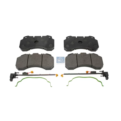 Sada brzdových platničiek kotúčovej brzdy DT Spare Parts 6.95109