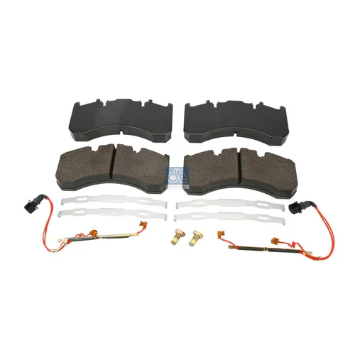 Sada brzdových platničiek kotúčovej brzdy DT Spare Parts 6.95112