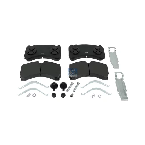 Sada brzdových platničiek kotúčovej brzdy DT Spare Parts 4.90937