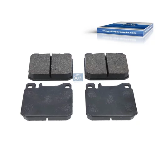 Sada brzdových platničiek kotúčovej brzdy DT Spare Parts 4.92241