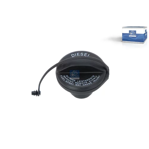Uzáver, palivová nádrž DT Spare Parts 7.24215