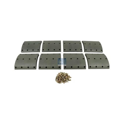 Sada brzd. oblož., Bubn. brzda 1.35002 (DT Spare Parts)