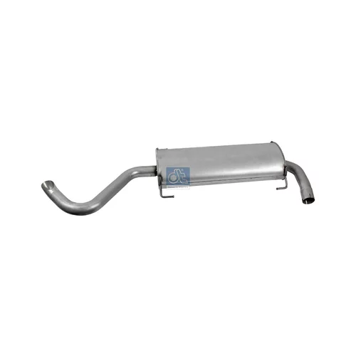 Stredný/zadný tlmič výfuku DT Spare Parts 12.27157