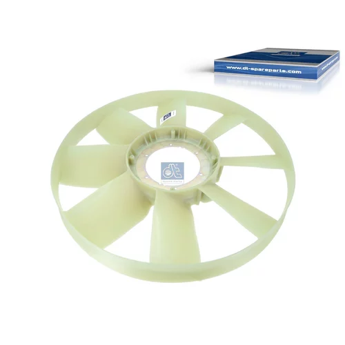 Koleso ventilátora chladenia motora DT Spare Parts 4.69583