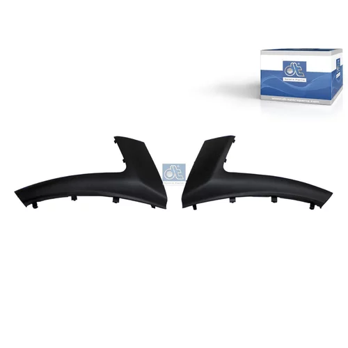 Ozdobná/ochranná lišta predného spojleru DT Spare Parts 12.82190