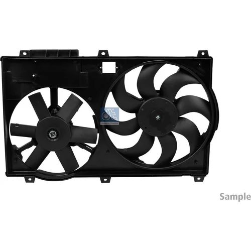 Koleso ventilátora chladenia motora DT Spare Parts 13.42002