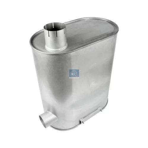 Stredný/zadný tlmič výfuku DT Spare Parts 6.37000