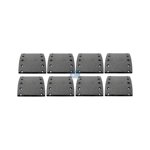Sada brzd. oblož., Bubn. brzda DT Spare Parts 10.13016