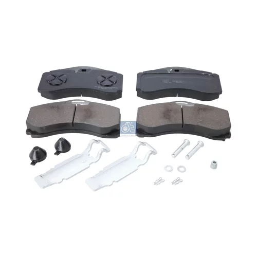 Sada brzdových platničiek kotúčovej brzdy DT Spare Parts 10.34129