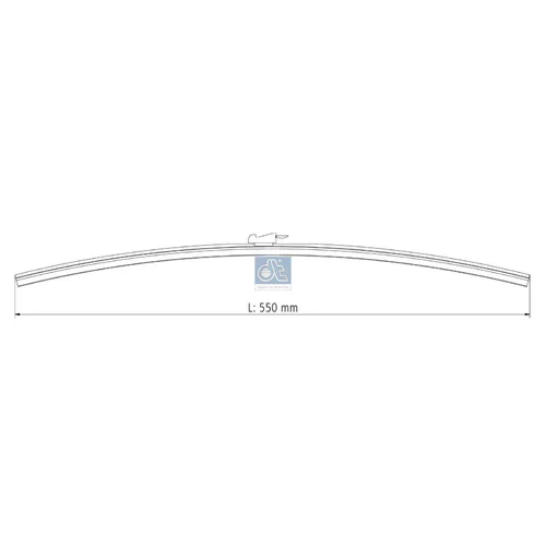 Stieracia lišta DT Spare Parts 5.63174