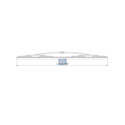 Stieracia lišta DT Spare Parts 6.97002