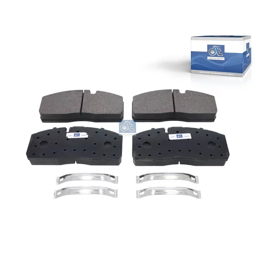 Sada brzdových platničiek kotúčovej brzdy DT Spare Parts 10.93501