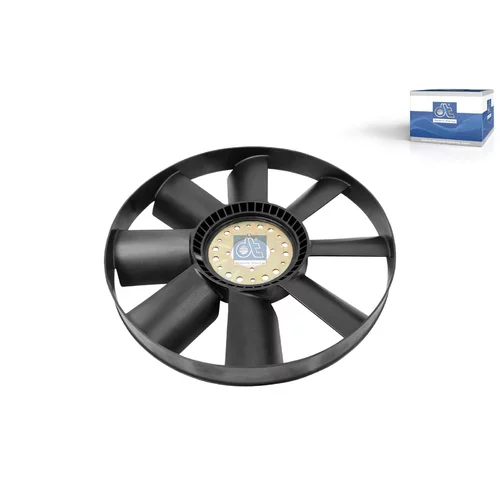 Koleso ventilátora chladenia motora DT Spare Parts 3.15214