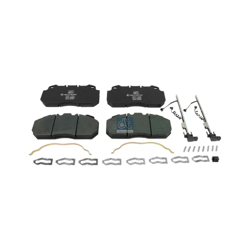 Sada brzdových platničiek kotúčovej brzdy DT Spare Parts 6.95106