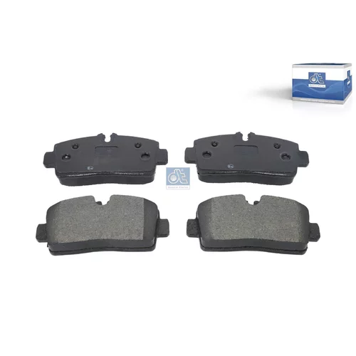 Sada brzdových platničiek kotúčovej brzdy DT Spare Parts 7.00275