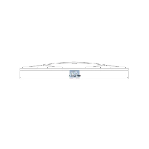 Stieracia lišta DT Spare Parts 1.52077