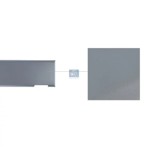 Ozdobná/ochranná lišta dverí 12.82146 (DT Spare Parts) - obr. 2