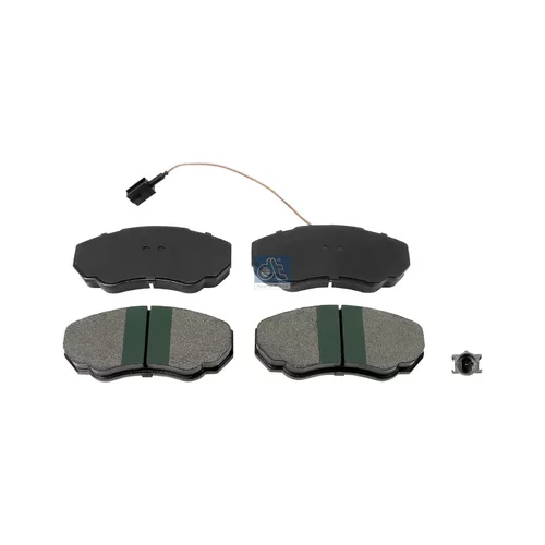 Sada brzdových platničiek kotúčovej brzdy DT Spare Parts 12.93105