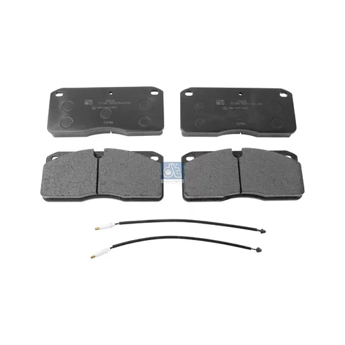 Sada brzdových platničiek kotúčovej brzdy DT Spare Parts 2.94070