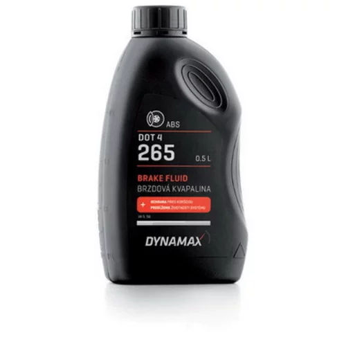 Brzdová kvapalina DYNAMAX 265 DOT4 0,5L