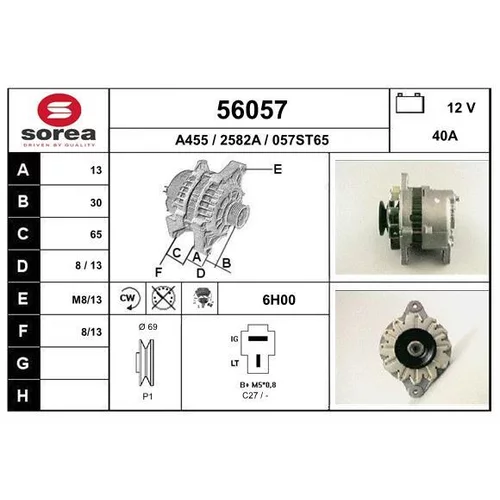 Alternátor EAI 56057